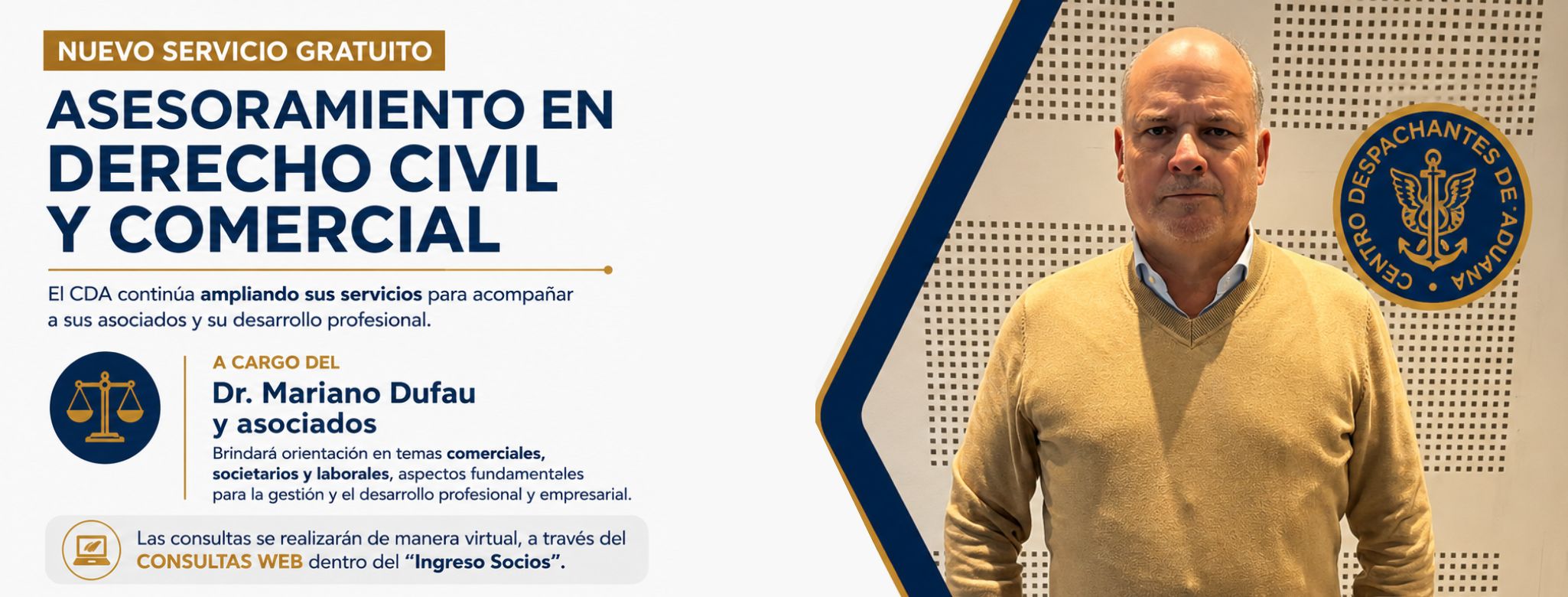 Nuevo servicio del CDA: Asesoría en Derecho Civil y Comercial