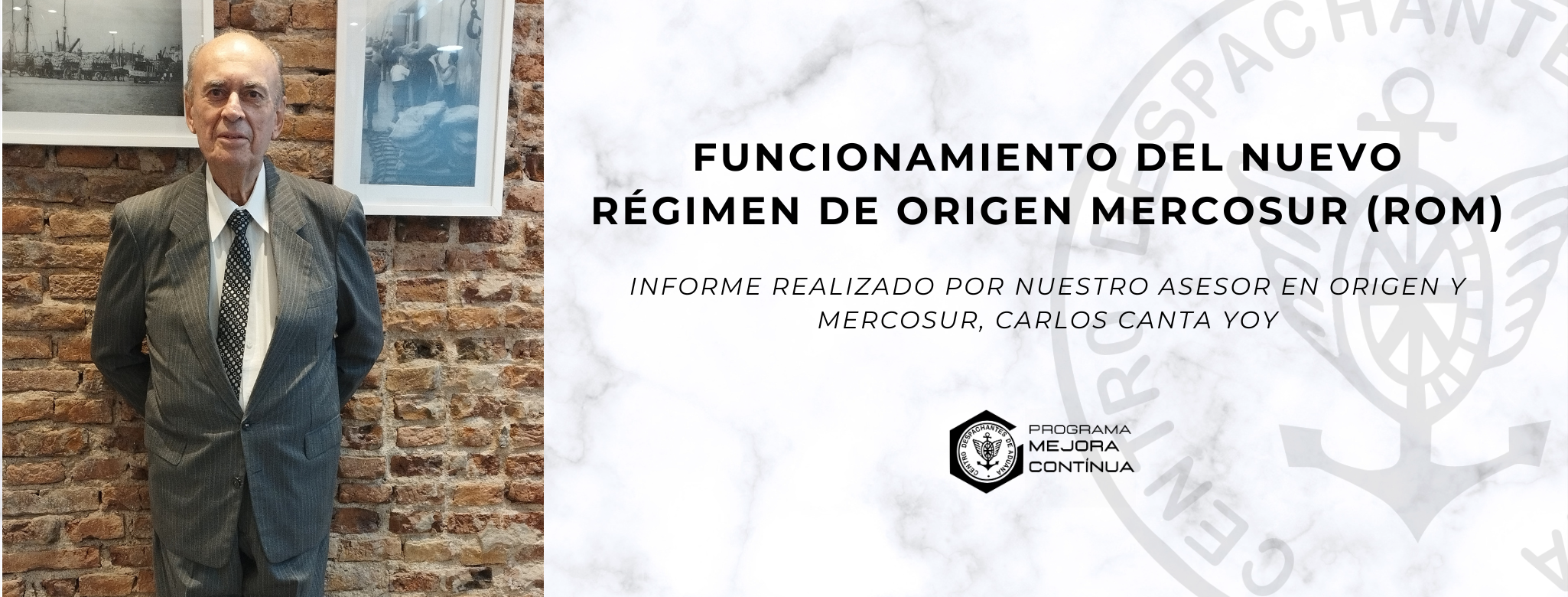 Informe CDA: Funcionamiento del Nuevo Régimen de Origen Mer