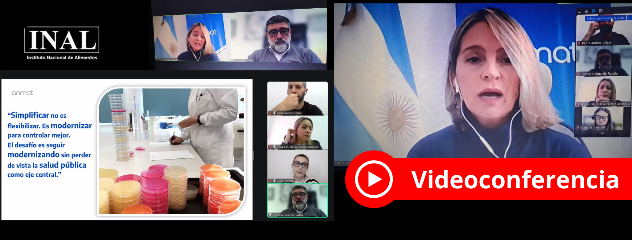 #MiralaDeNuevo Capacitación INAL: Nuevo sistema de importación de alimentos para comercializar, envases y UPEI