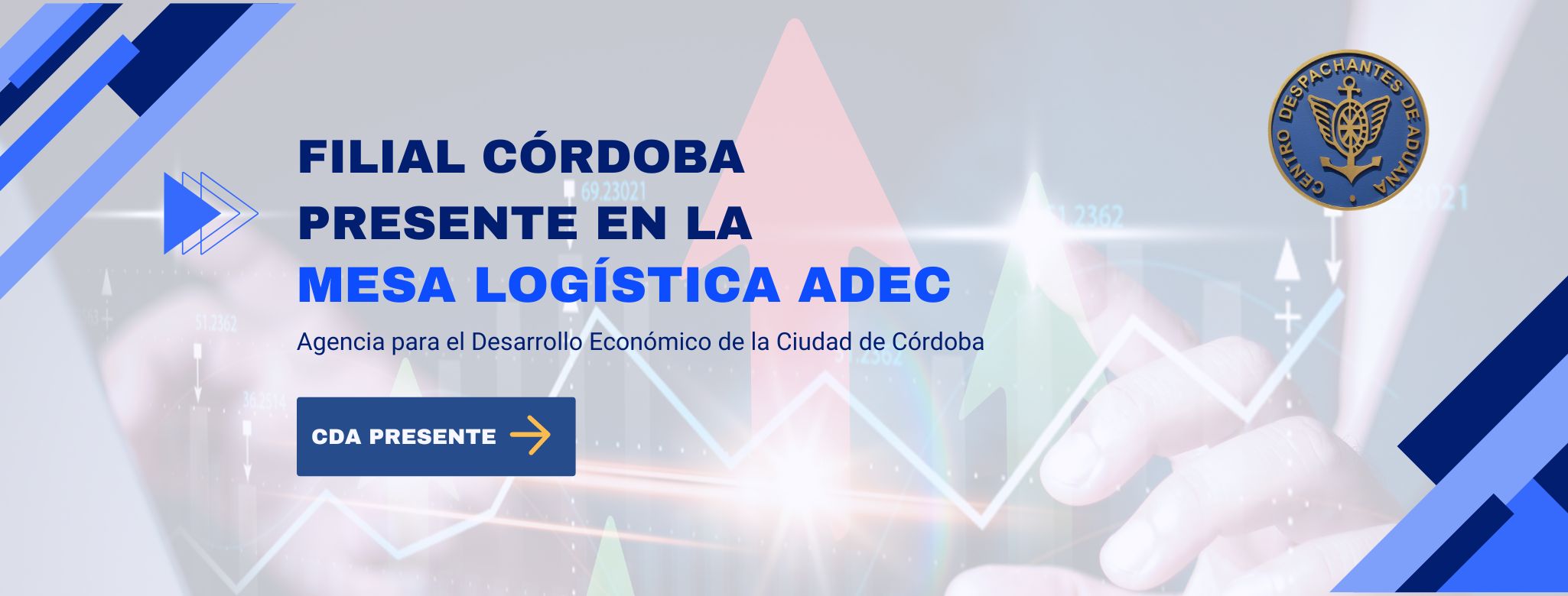 Filial Córdoba presente en la Mesa Logística ADEC