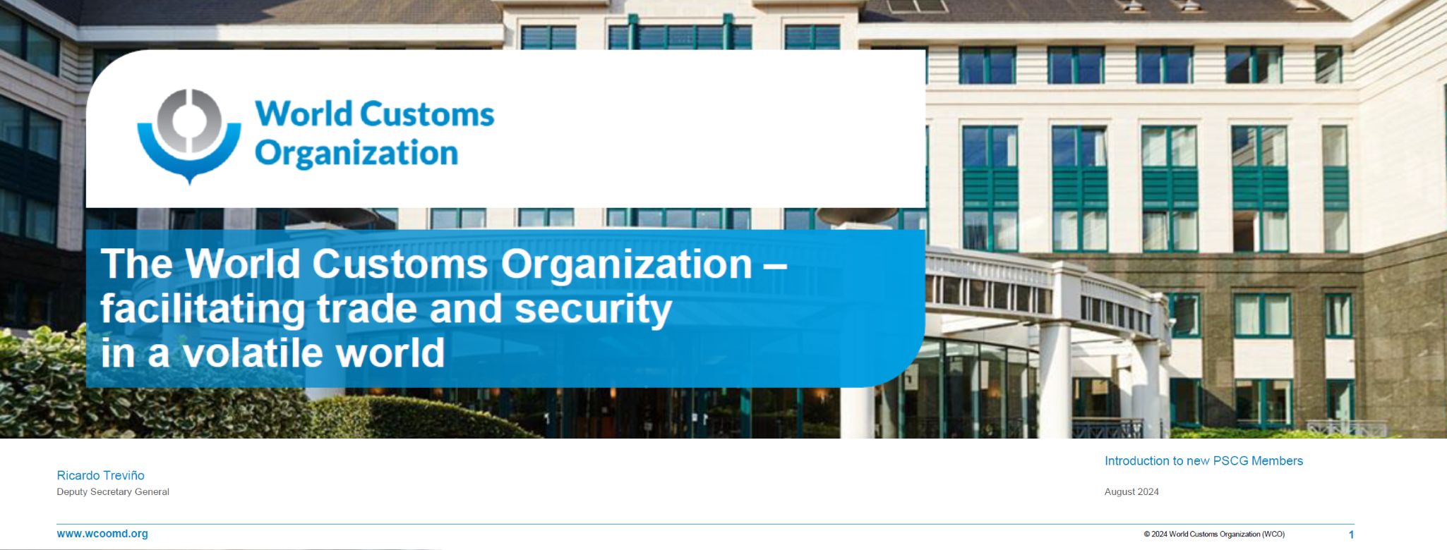 OMA - Facilitación del comercio y la seguridad en un mundo volátil