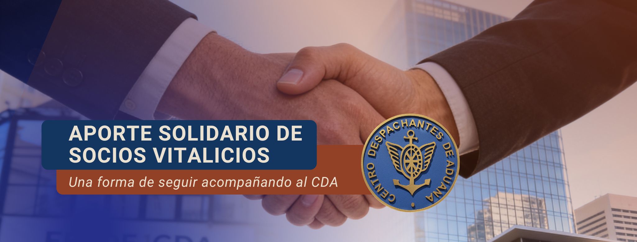 Aporte solidario de socios vitalicios: una forma de seguir acompañando al CDA