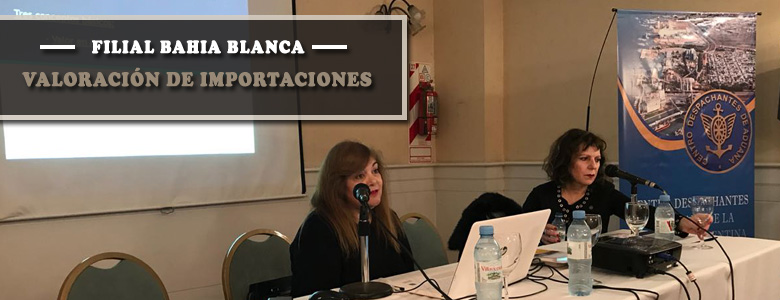 Bahía Blanca: Capacitación sobre Valoración de Importación