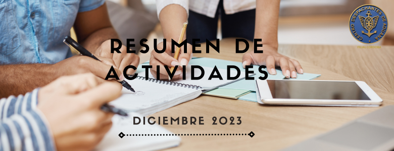 Resumen Mensual Diciembre 2023 - CDA Filial Córdoba
