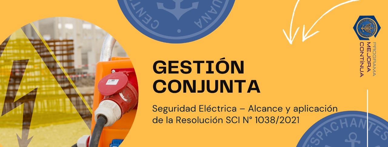GESTIÓN CONJUNTA: Seguridad Eléctrica – Alcance y aplicación de la Resolución SCI N° 1038/2021