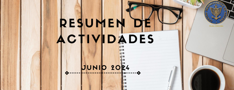 Filial Córdoba - Resumen de Actividades JUNIO ´24