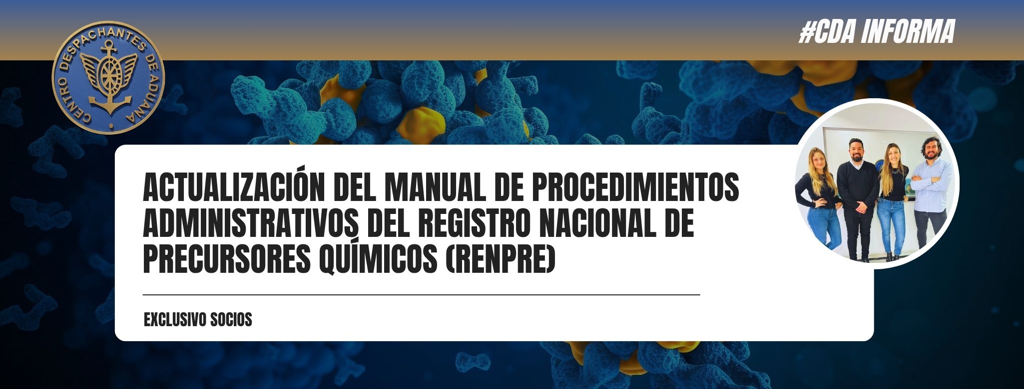 Actualización del Manual de Procedimientos Administrativos del Registro Nacional de Precursores Químicos (RENPRE)
