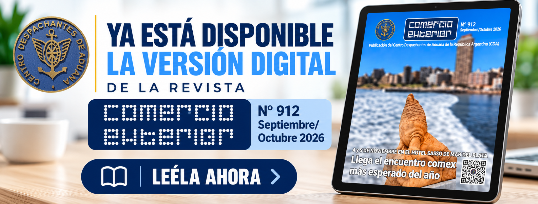 Ya está disponible la versión digital de la Revista Comercio Exterior Nº 912
