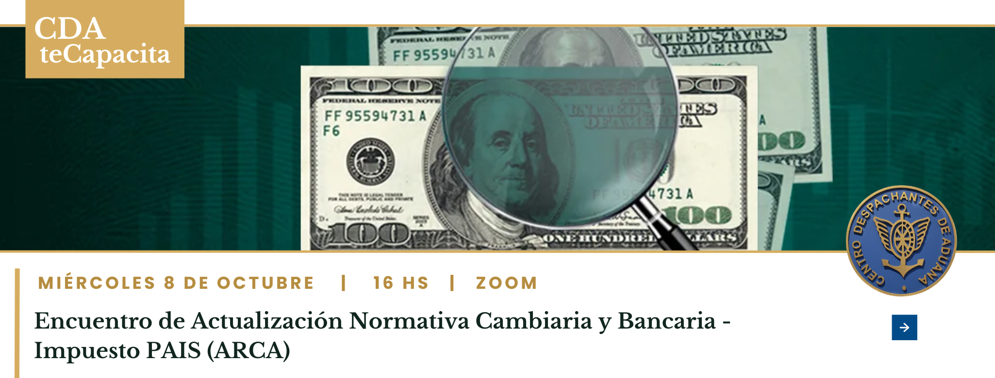 Encuentro de Actualización Normativa Cambiaria y Bancaria - Impuesto PAIS (ARCA)