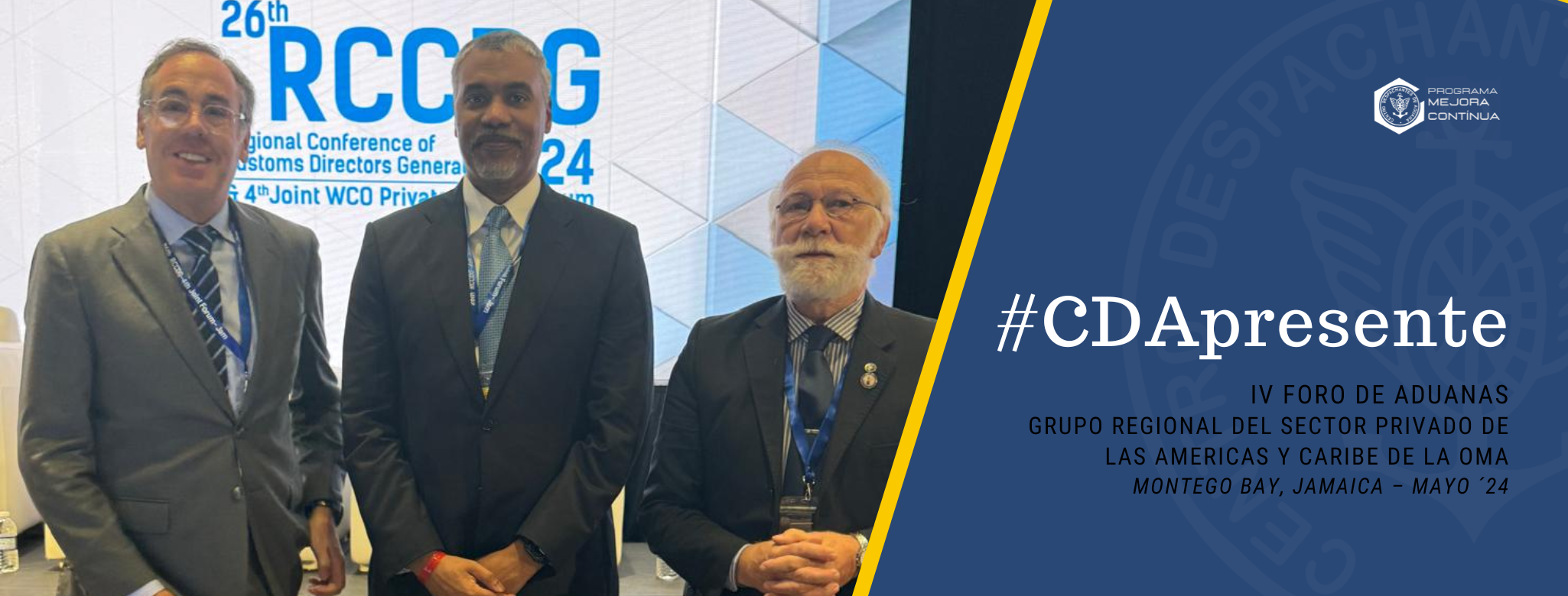 #CDApresente IV Foro de Aduanas - OMA Mayo 2024