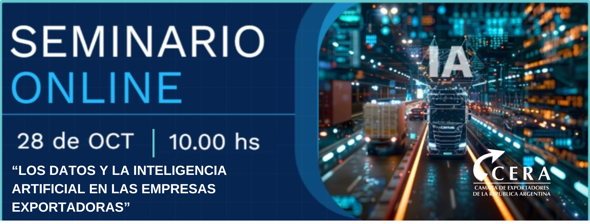 #Invitación Seminario Online: Los datos y la inteligencia artifi