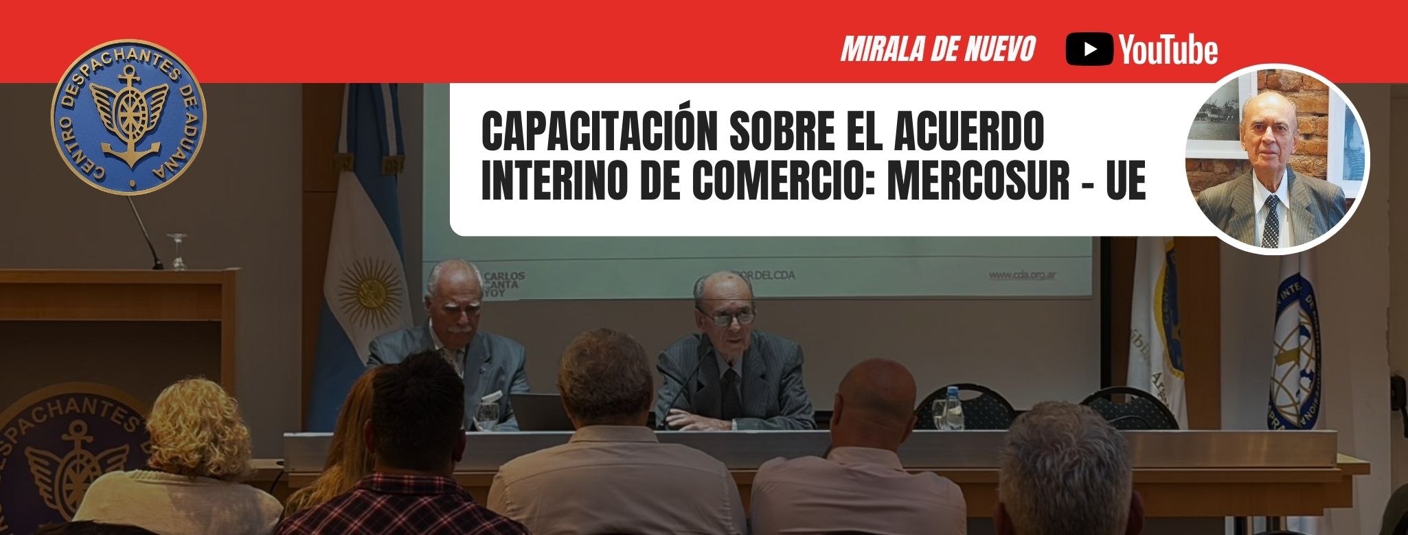 #MiralaDeNuevo Capacitación sobre el Acuerdo Interino de Comercio - MERCOSUR - UNIÓN EUROPEA