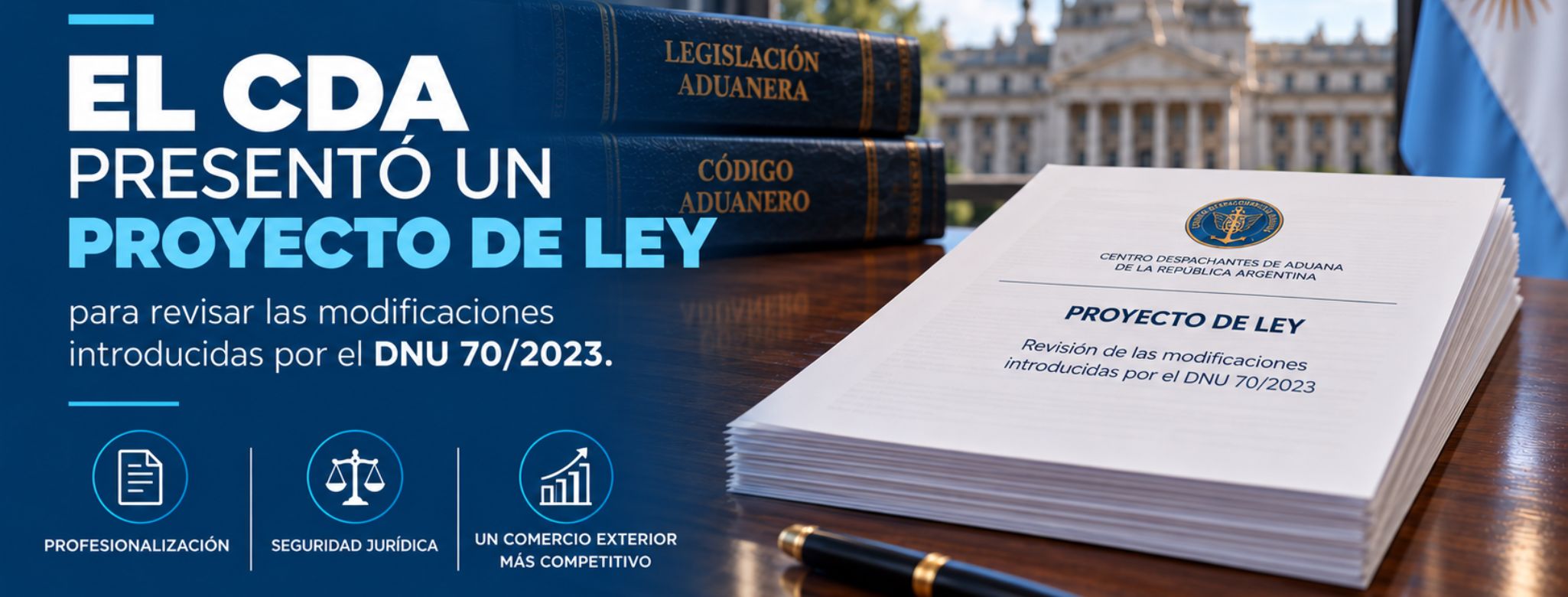 El CDA presentó un proyecto de ley para revisar las modificaciones introducidas por el DNU 70/2023