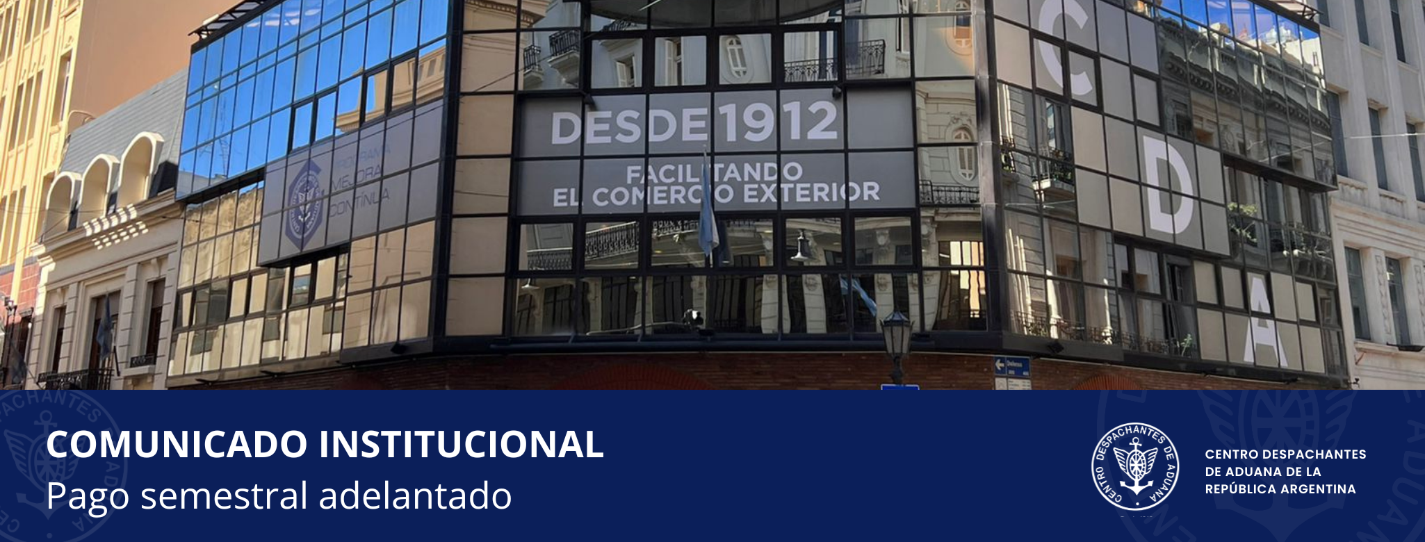 Accedé al Pago semestral anticipado 2026