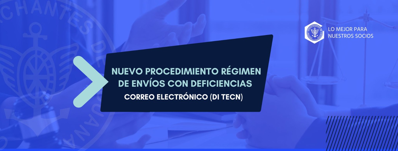Correo Electrónico (DI TECN): Nuevo procedimiento régimen de envíos con deficiencias
