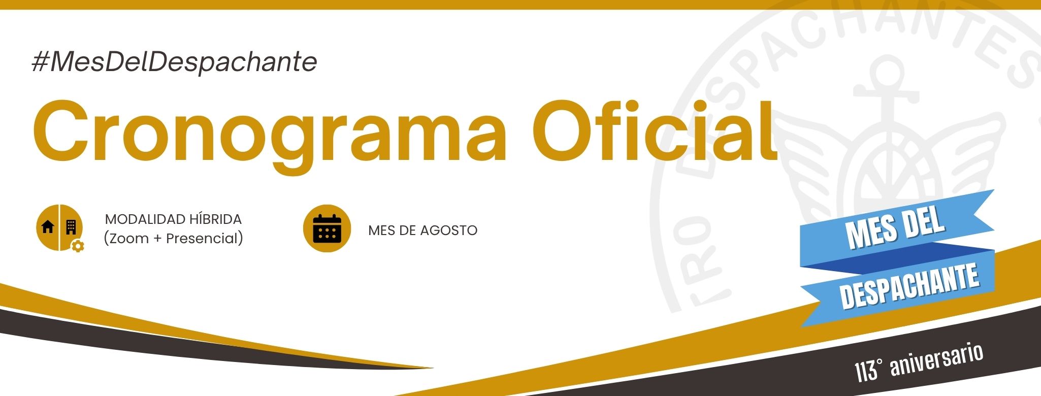 #MesDelDespachante 2025 - Cronograma Oficial