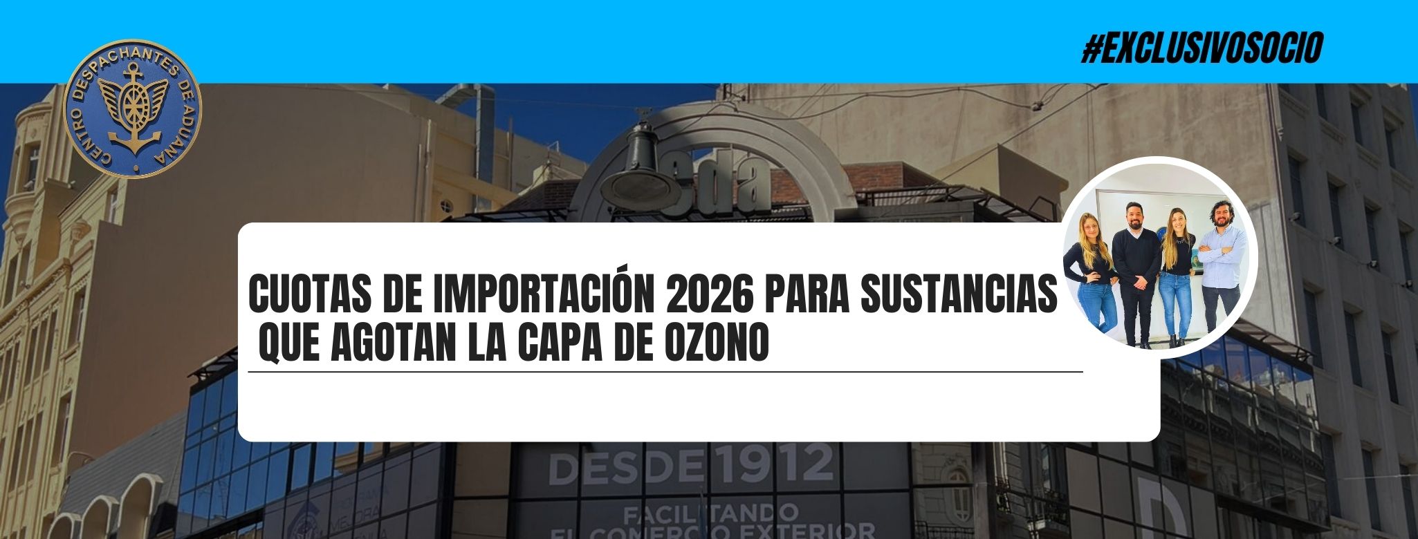 Cuotas de importación 2026 para sustancias que agotan la capa de ozono 