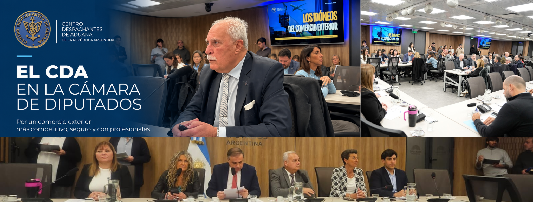 El CDA llevó al Congreso una agenda clave para el futuro de la profesión