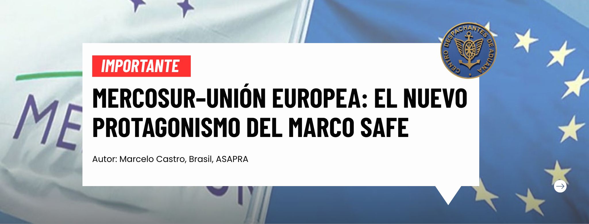 Mercosur–Unión Europea: el nuevo protagonismo del Marco SAFE