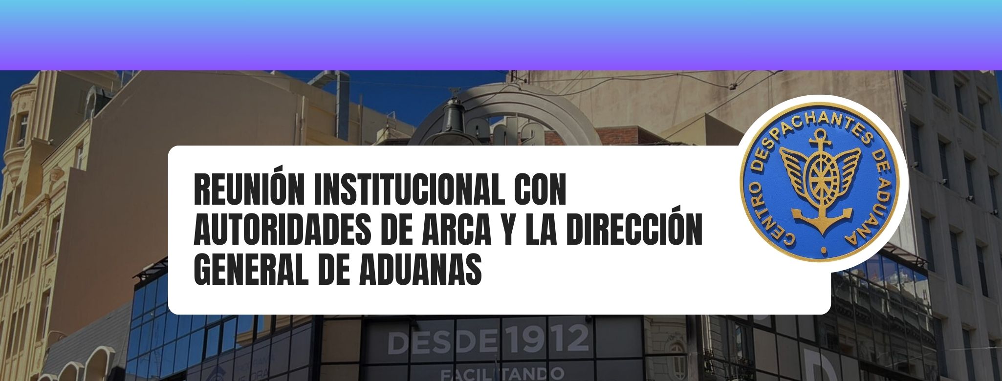 Reunión institucional con autoridades de ARCA y la Direcci�