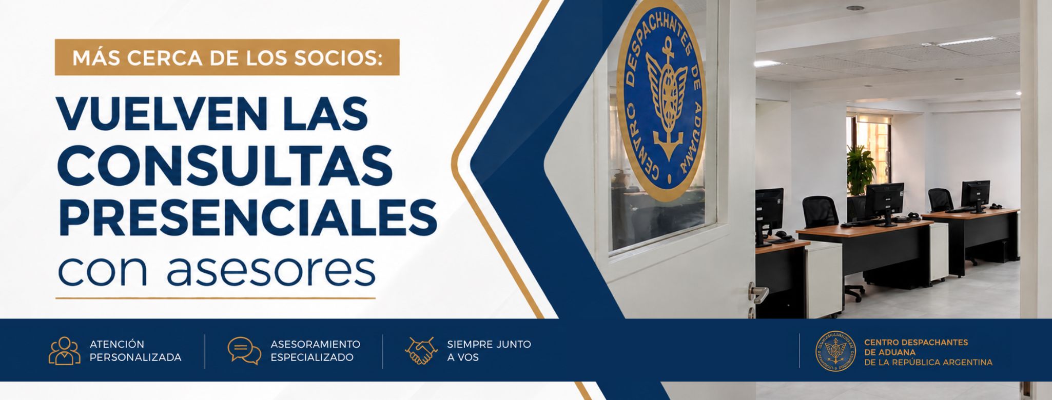 Más cerca de los socios: vuelven las consultas presenciales con asesores