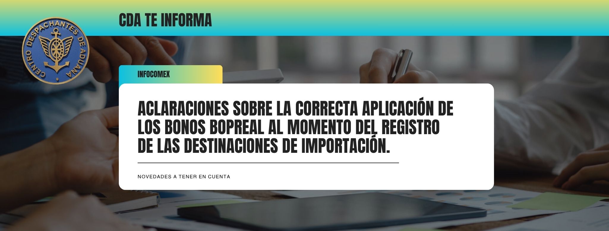 Aclaraciones para la imputación de Bonos BOPREAL en destina