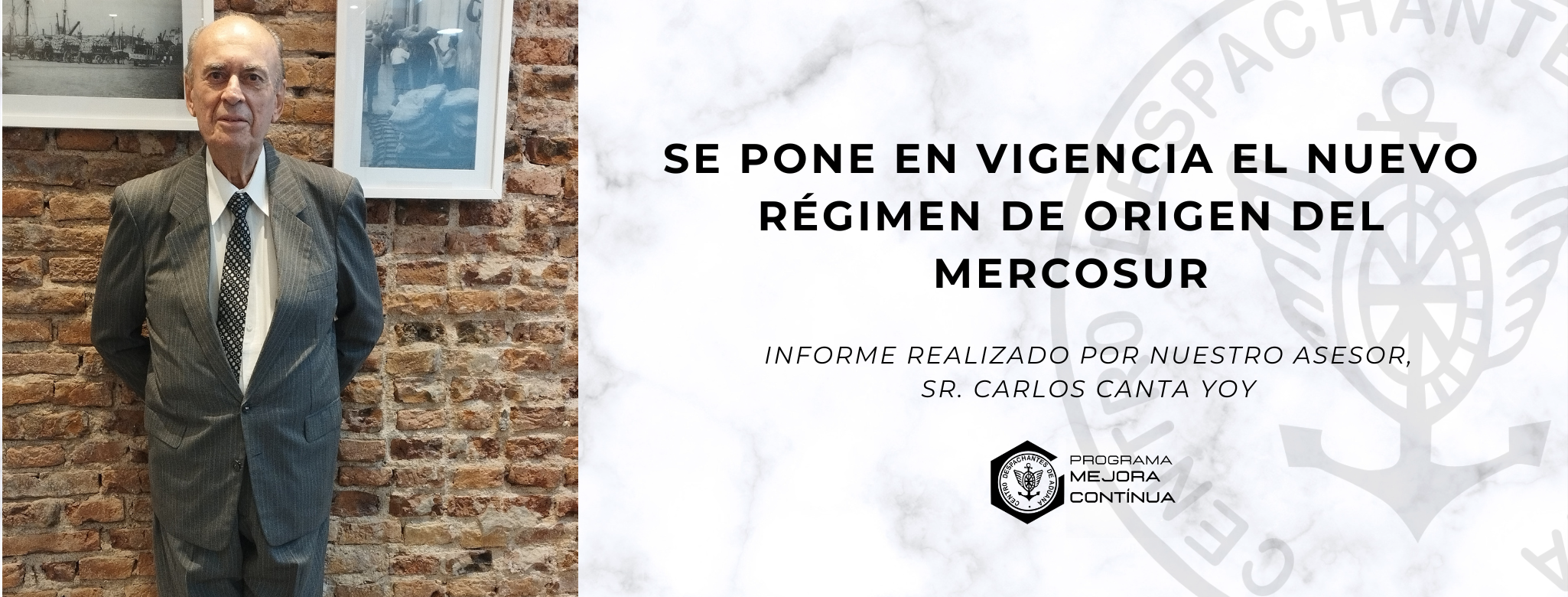 Se pone en vigencia el Nuevo Régimen de Origen del MERCOSUR