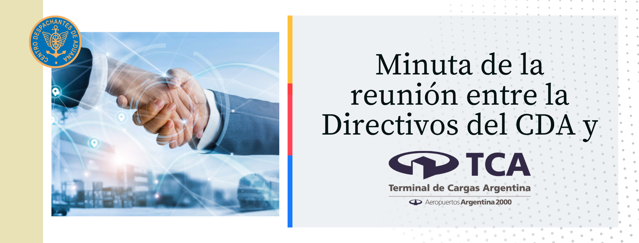 Minuta de la reunión entre la Directivos del CDA y TCA