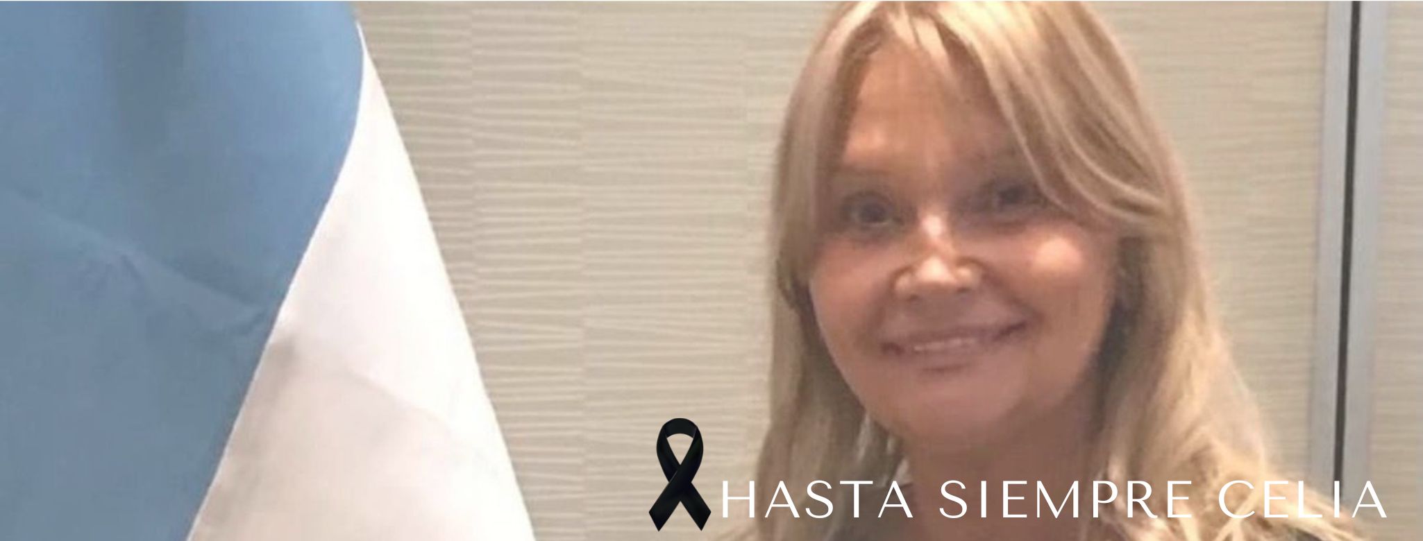 Profundo pesar por el fallecimiento de la Sra. Celia Sánchez