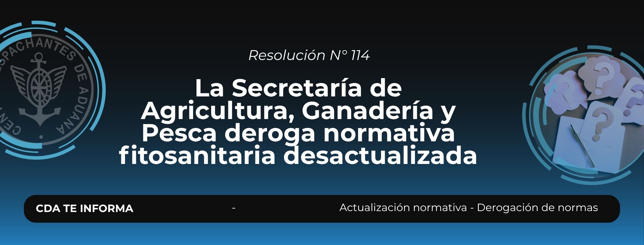 La Secretaria de Agricultura, Ganadería y Pesca deroga normativa fitosanitaria desactualizada