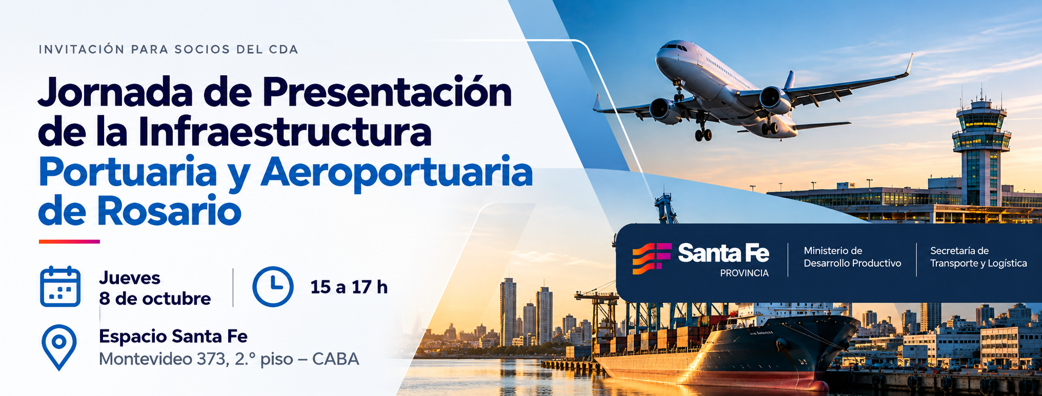 Jornada de Presentación de la Infraestructura Portuaria y Aeropo