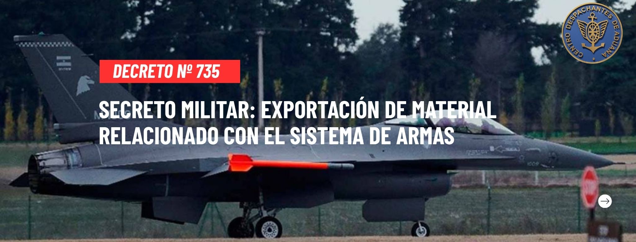 Secreto Militar: Exportación de material relacionado con el sistema de armas
