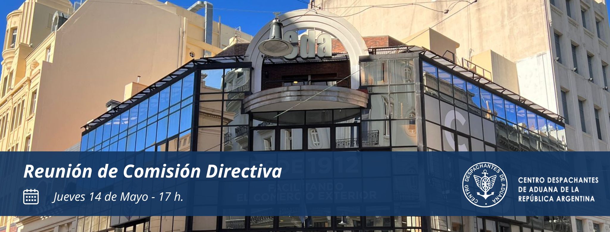 Invitación - Reunión de Comisión Directiva