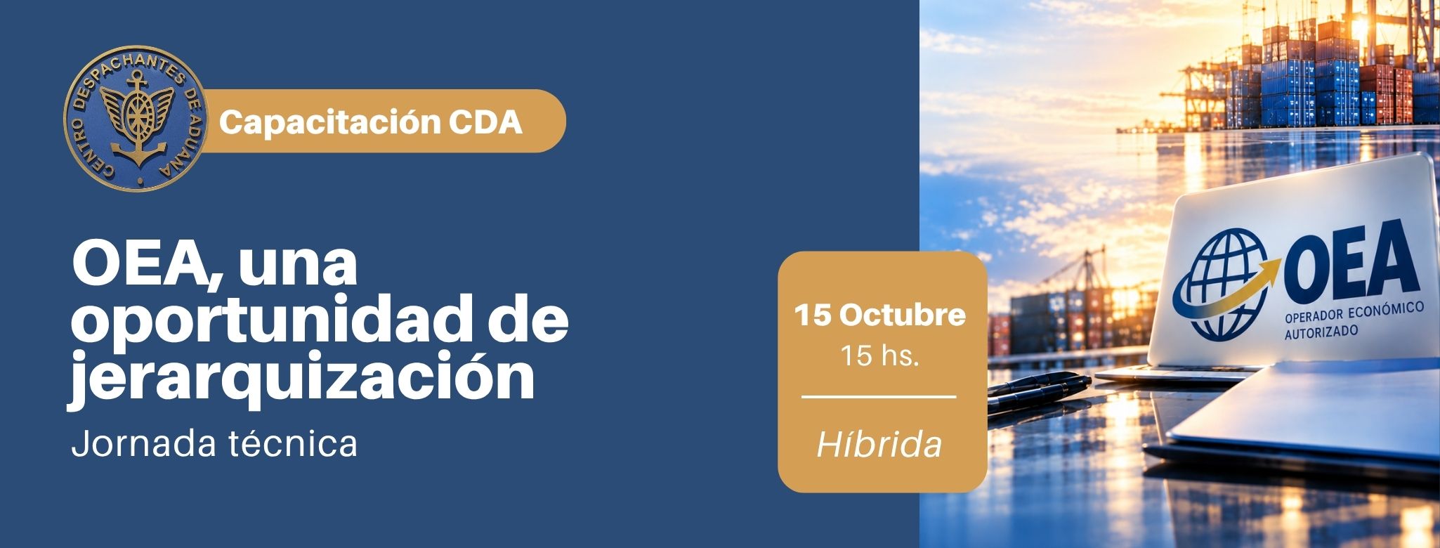 #CDACapacita - OEA, una oportunidad de jerarquización - Jornada técnica