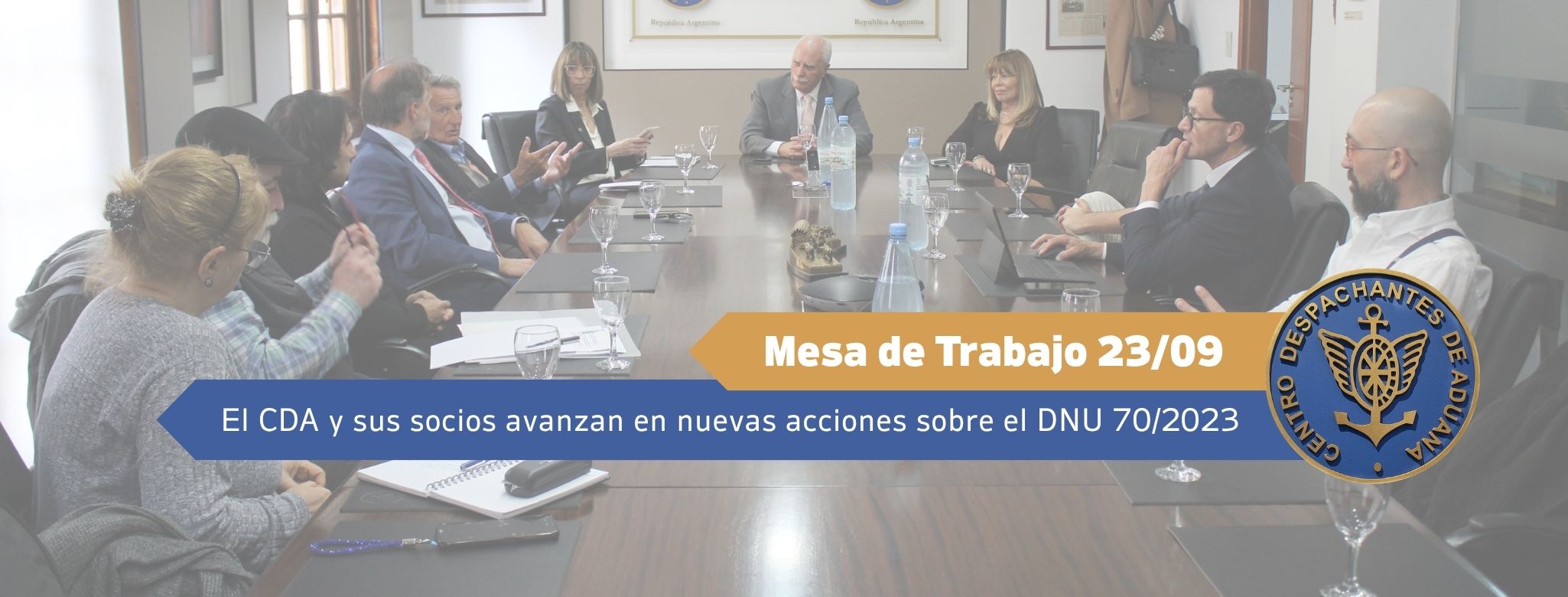Mesa de Trabajo: el CDA y sus socios avanzan en nuevas acciones sobre el DNU 70/2023