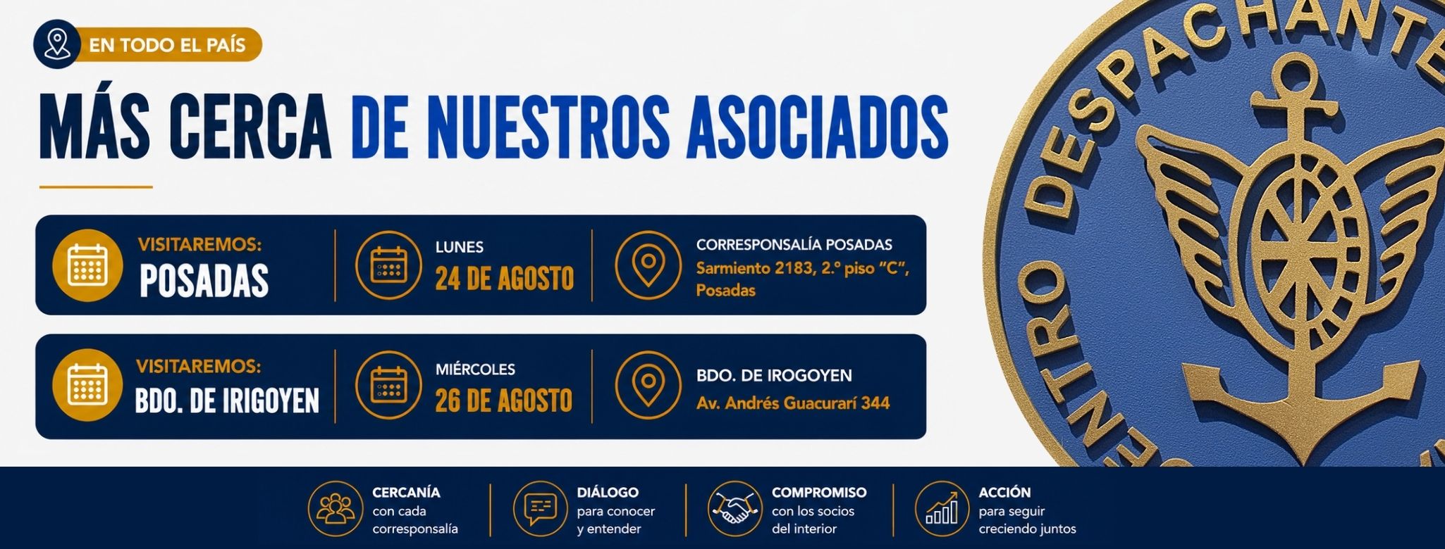 Continuamos recorriendo el país