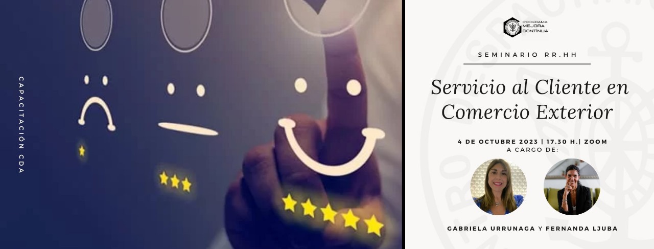 Seminario de RRHH - Servicio al Cliente en Comercio Exterior