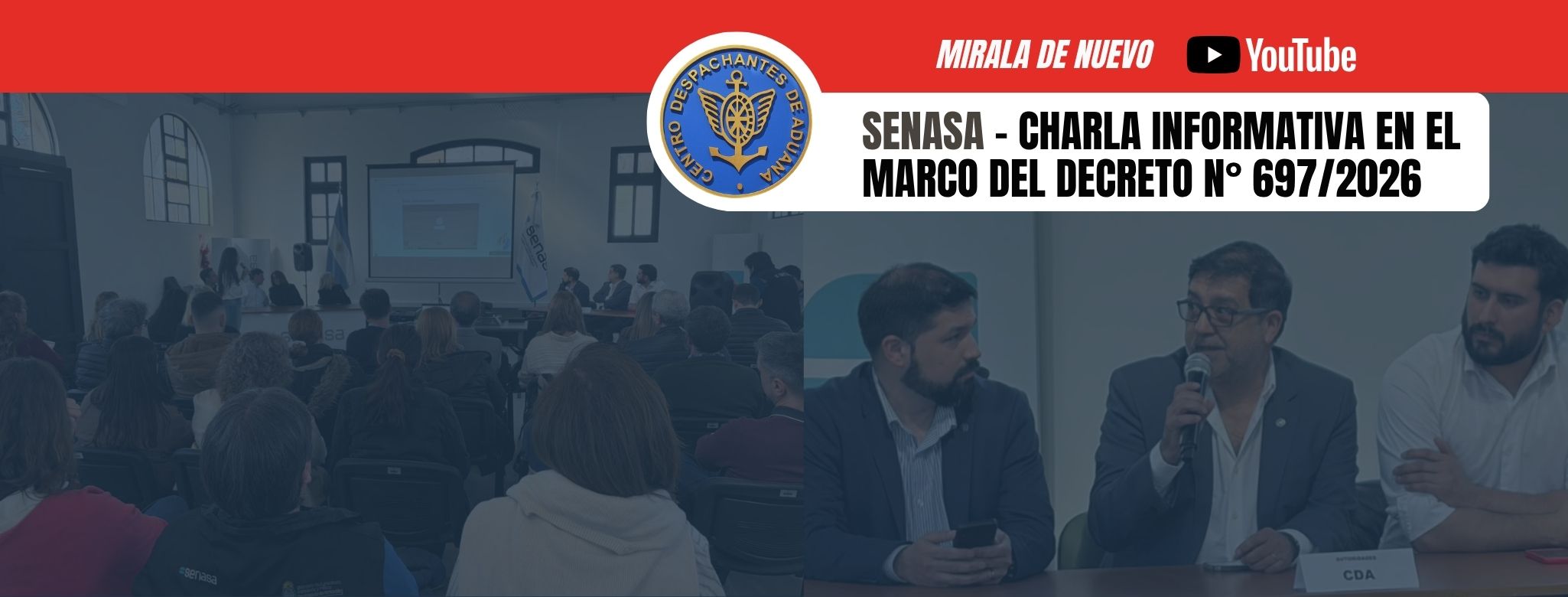 #MiralaDeNuevo SENASA - Charla informativa en el marco del Decret