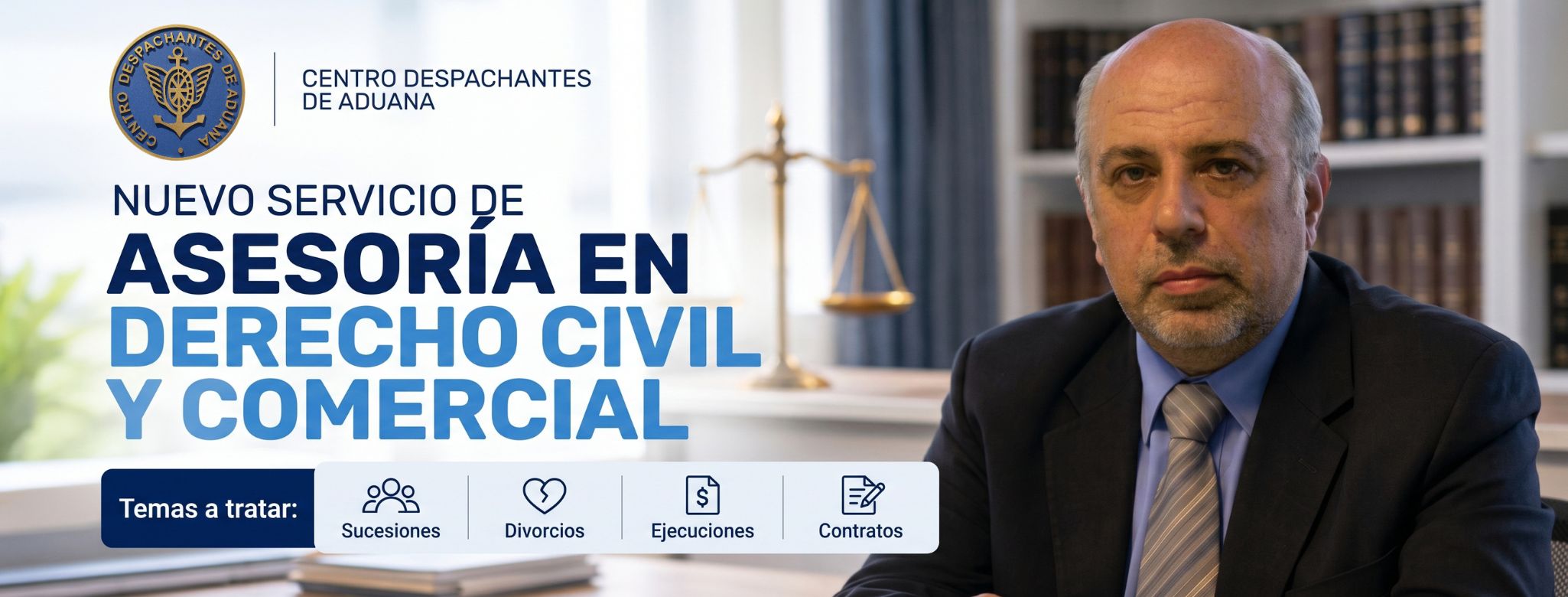 El CDA incorpora un nuevo servicio de Asesoría en Derecho Civil y Comercial