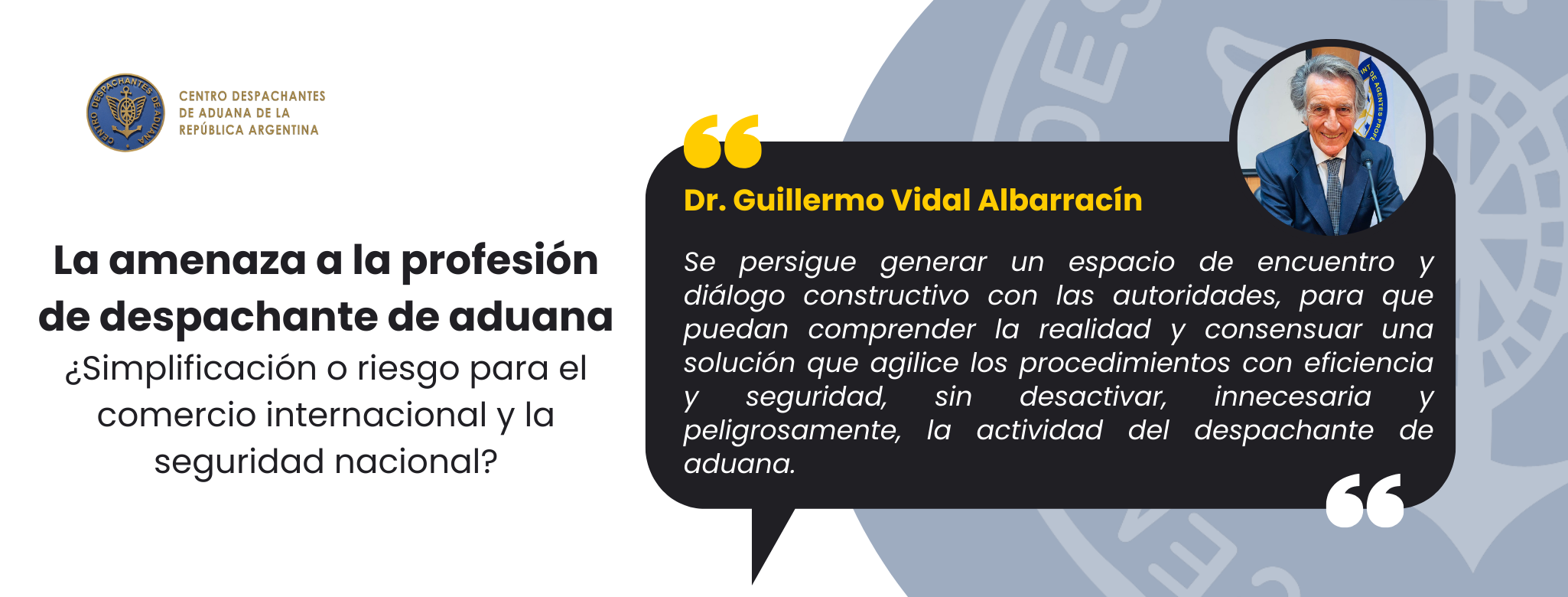 La amenaza a la profesión de despachante de aduana: ¿Simplificación o riesgo para el comercio internacional y la seguridad nacional?