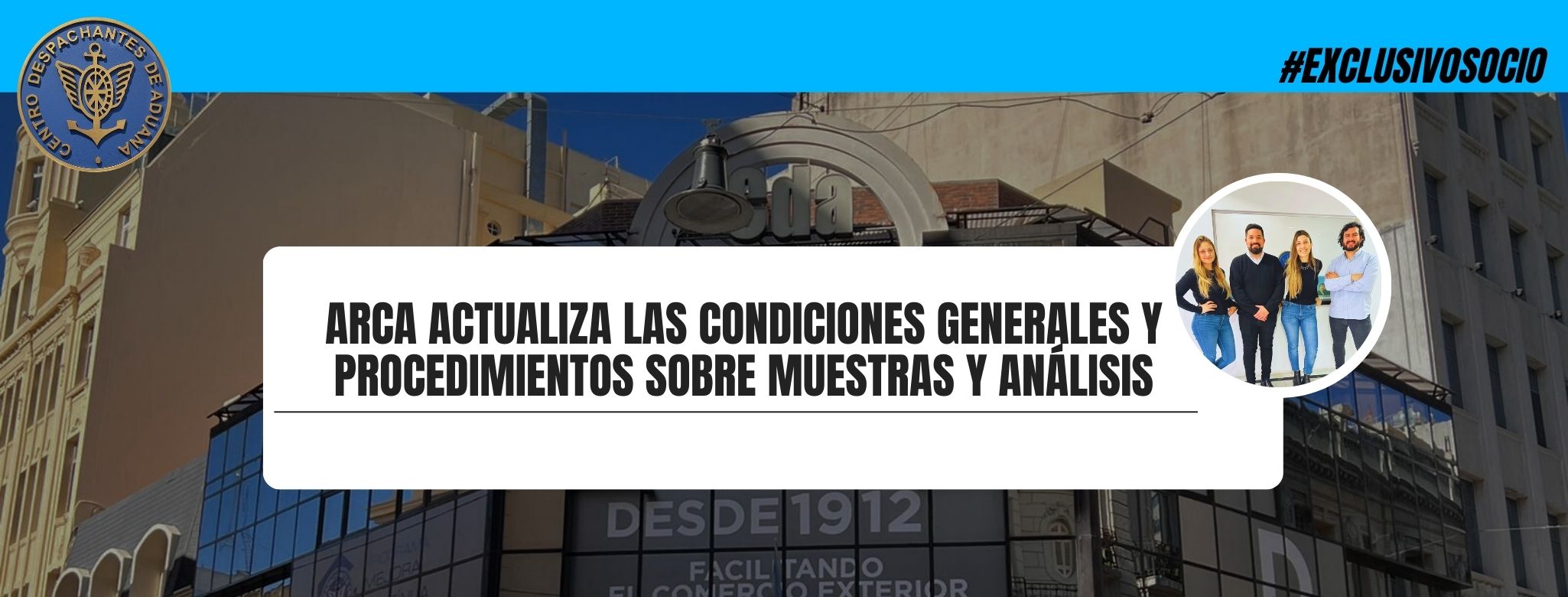 ARCA actualiza las condiciones generales y procedimientos sobre muestras y análisis