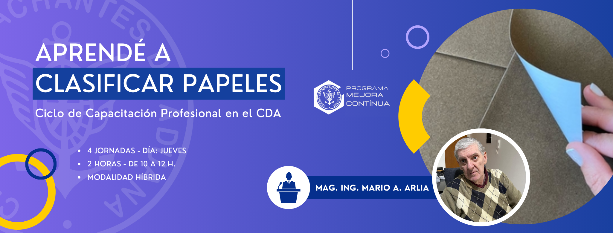 Taller arancelado: Introducción a la Clasificación Arancelaria de los Papeles