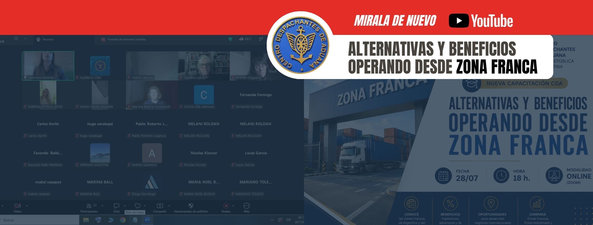 #MiralaDeNuevo Alternativas y beneficios operando desde Zona Fran