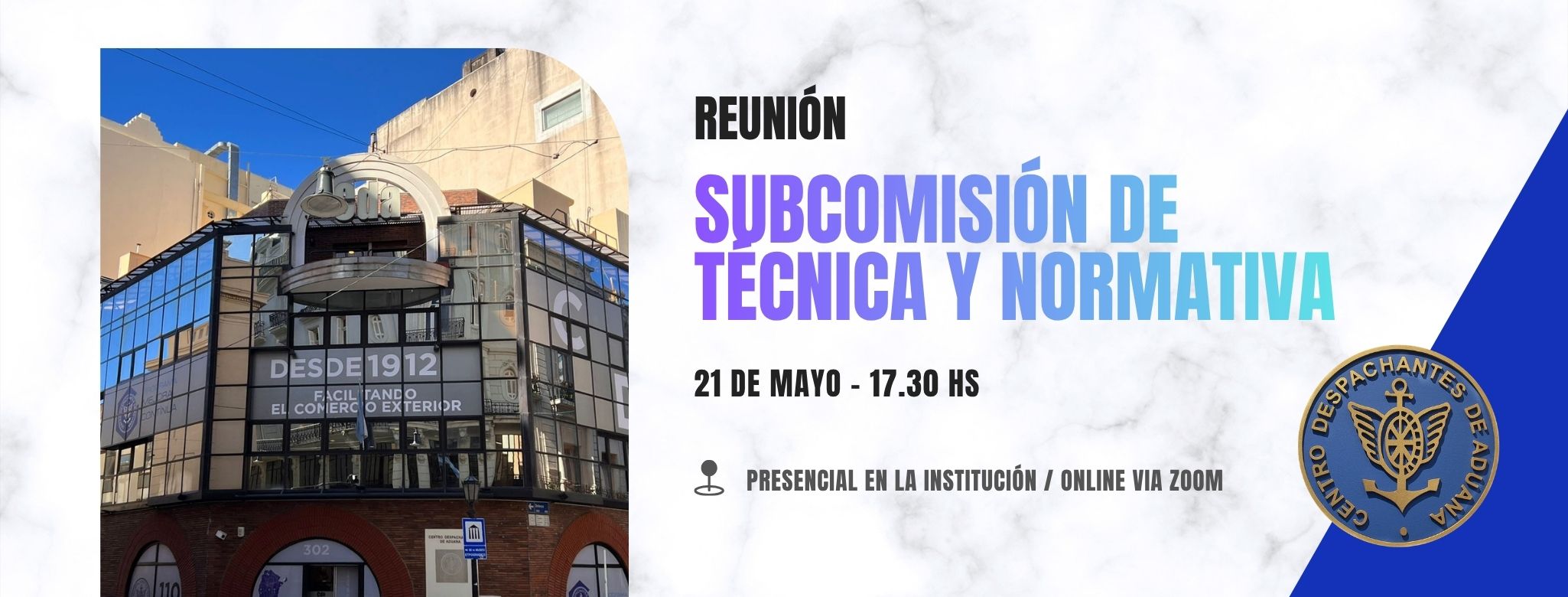 Participá de la Reunión de la Subcomisión de Técnica y Normativa