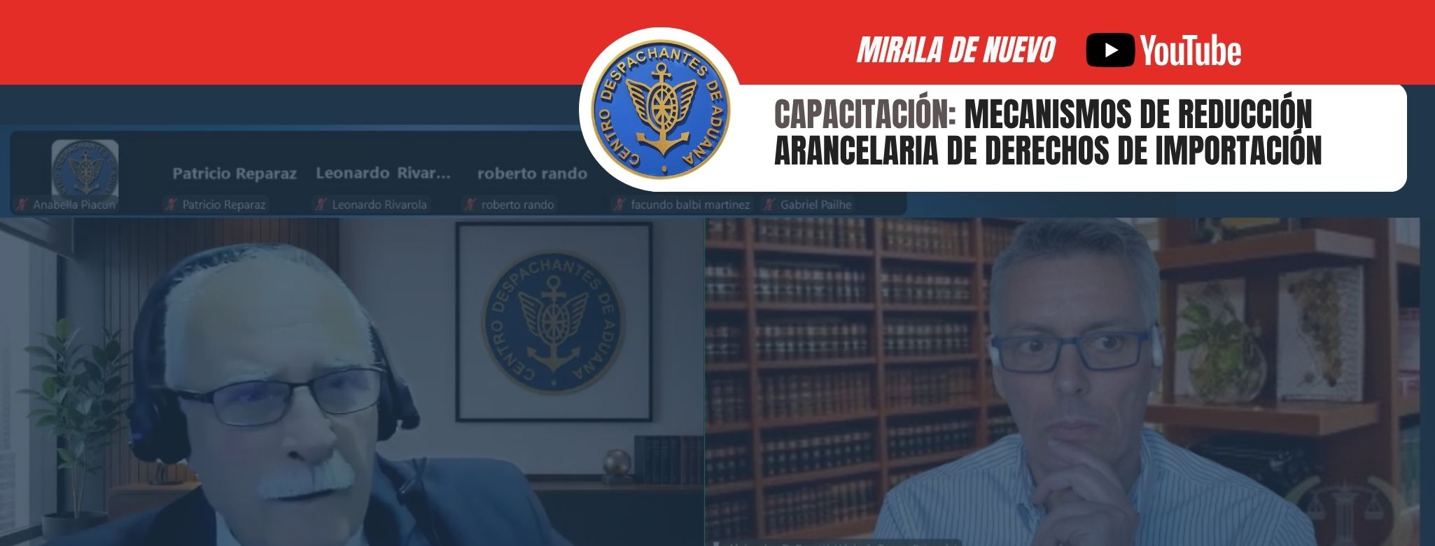 #MiralaDeNuevo Capacitación: Mecanismos de reducción arancelaria de derechos de importación