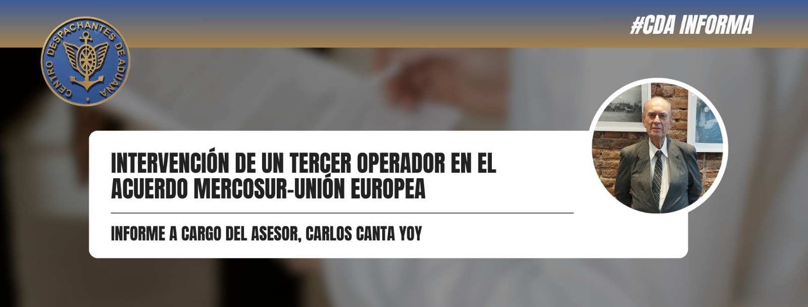 Intervención de un Tercer Operador en el Acuerdo Mercosur - Unión Europea