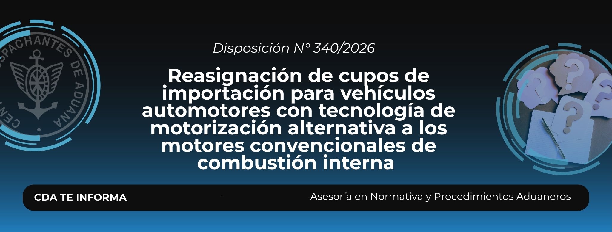 Reasignación de cupos de importación para vehículos automotores con tecnología de motorización alternativa a los motores convencionales de combustión interna