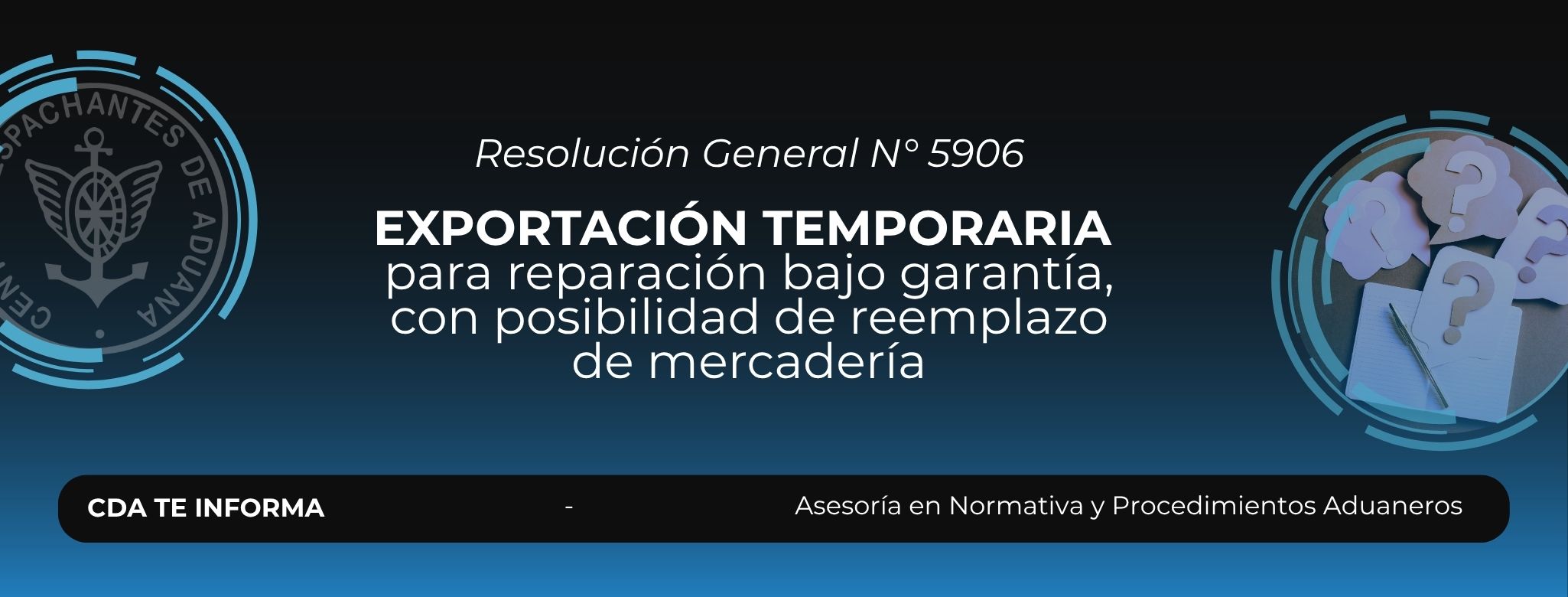Exportación temporaria para reparación bajo garantía, con posibilidad de reemplazo de mercadería