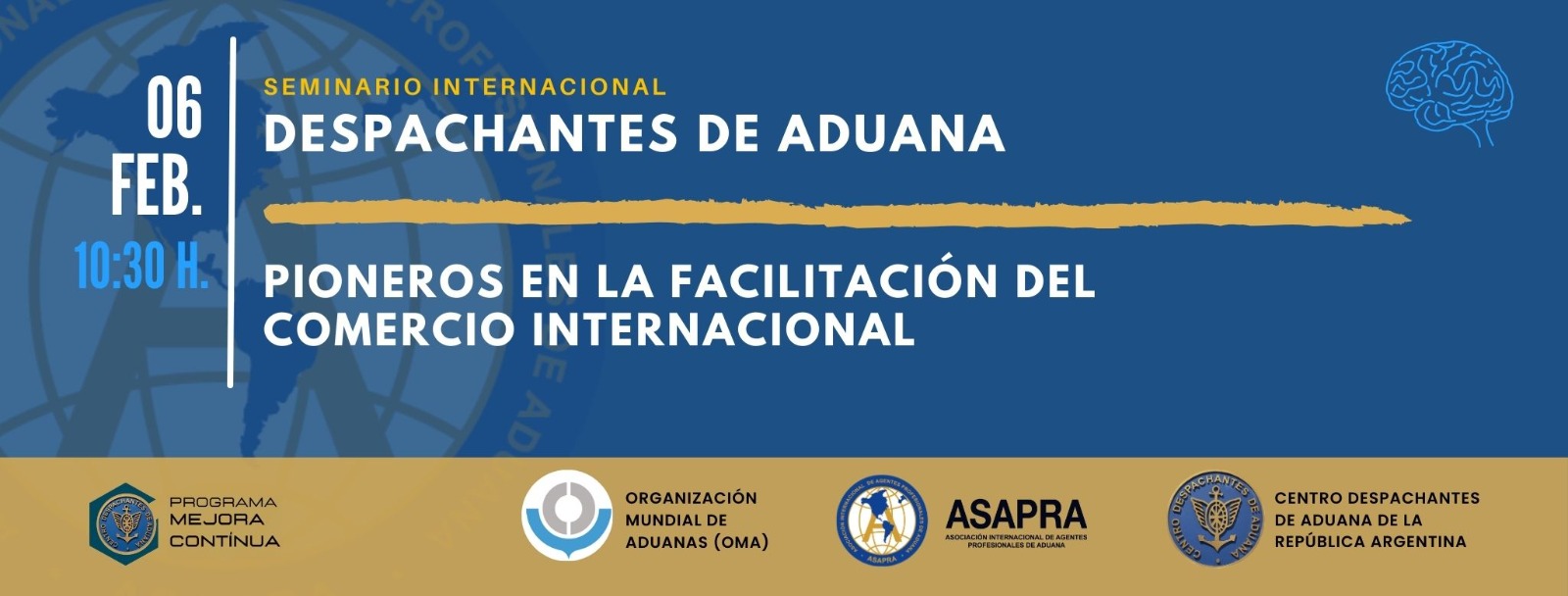 Seminario Internacional OMA: Despachantes de Aduana: Pioneros en la facilitación del comercio exterior