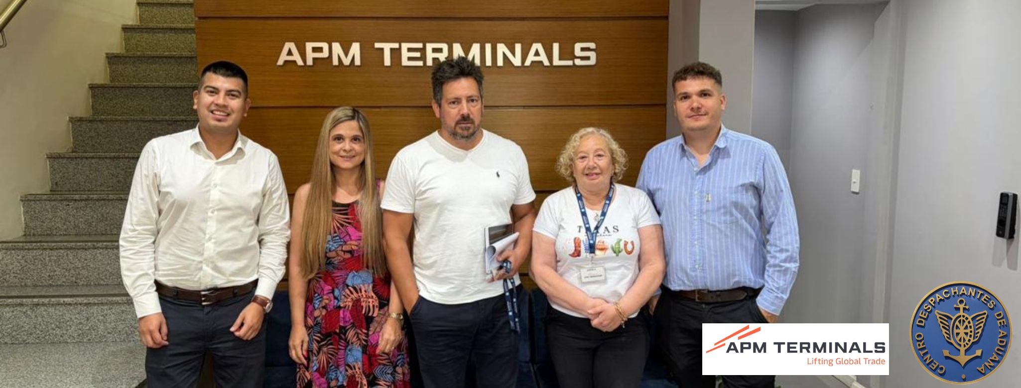 Reunión institucional entre el CDA y autoridades de APM Terminals